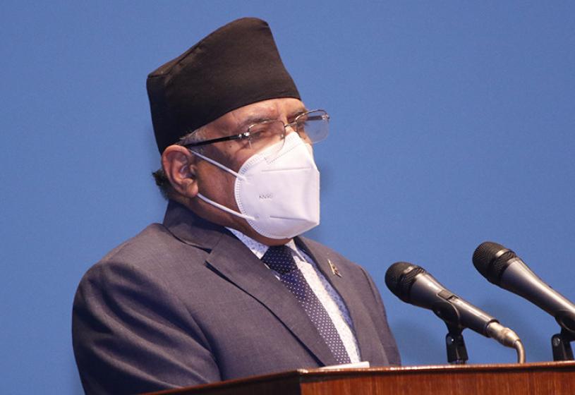 संसद् विघटन गर्ने प्रधानमन्त्रीलाई विश्वासको मत माग्ने अधिकार छैन : अध्यक्ष दाहाल